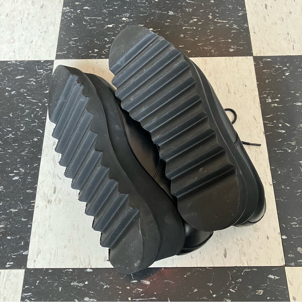 Bronx leather platform creeper oxfords - Picture 3 of 3